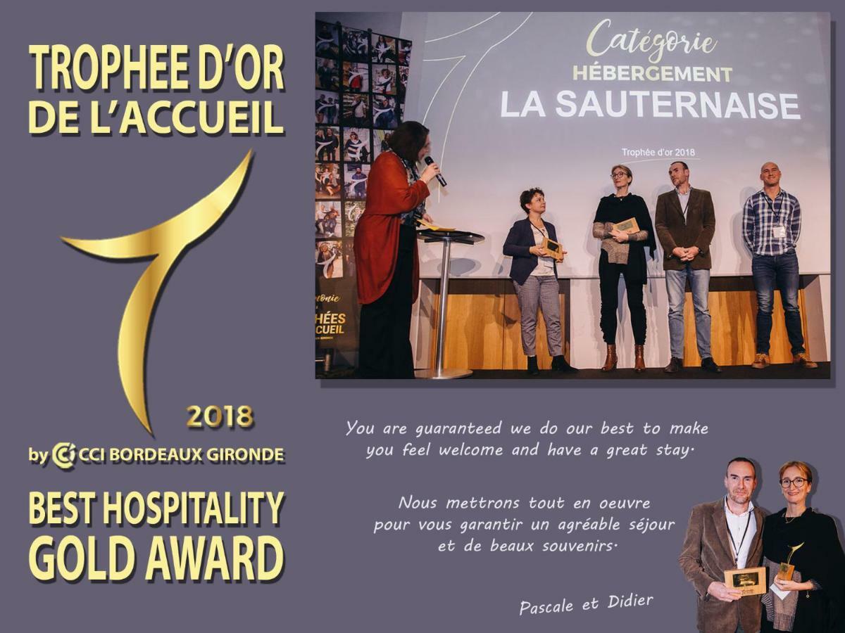 La Sauternaise, Luxury Boutique B&B Sauternes Εξωτερικό φωτογραφία